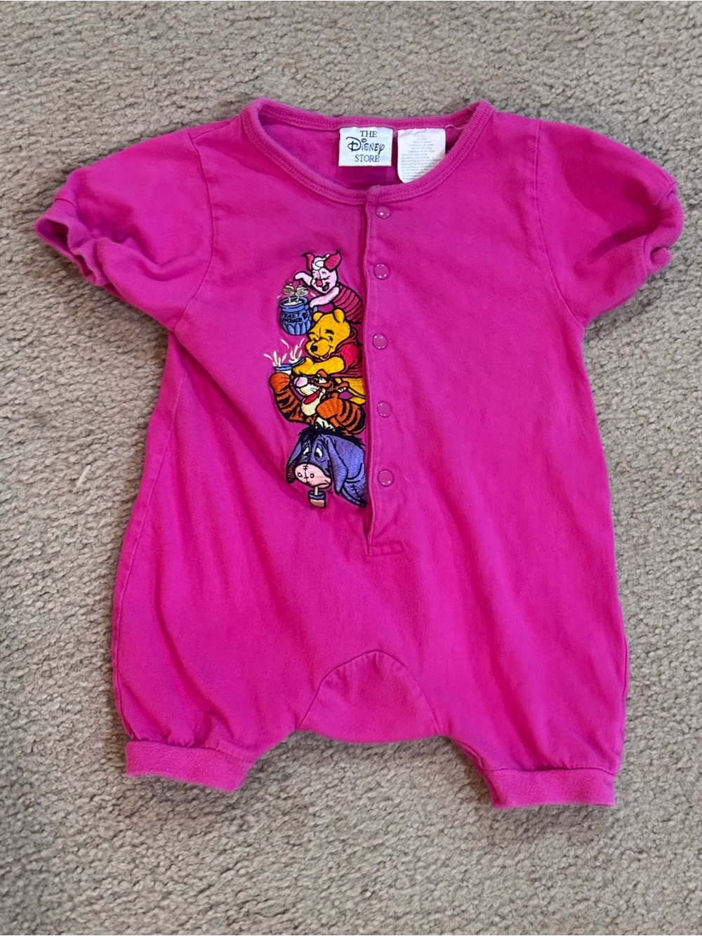Vintage Winnie the Pooh Romper 6 months The Disney Store